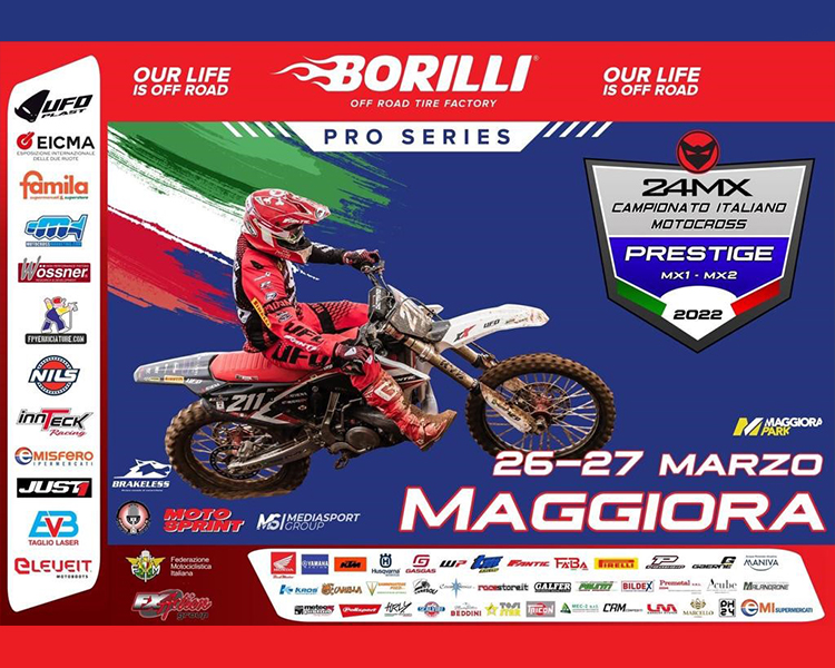 Borilli Racing anuncia patrocínio ao Campeonato Italiano de Motocross Pro Series!