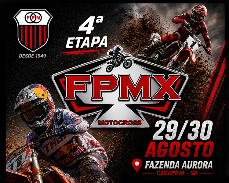 Fazenda Aurora recebe o Paulista de Motocross nos dias 29 e 30 de agosto!