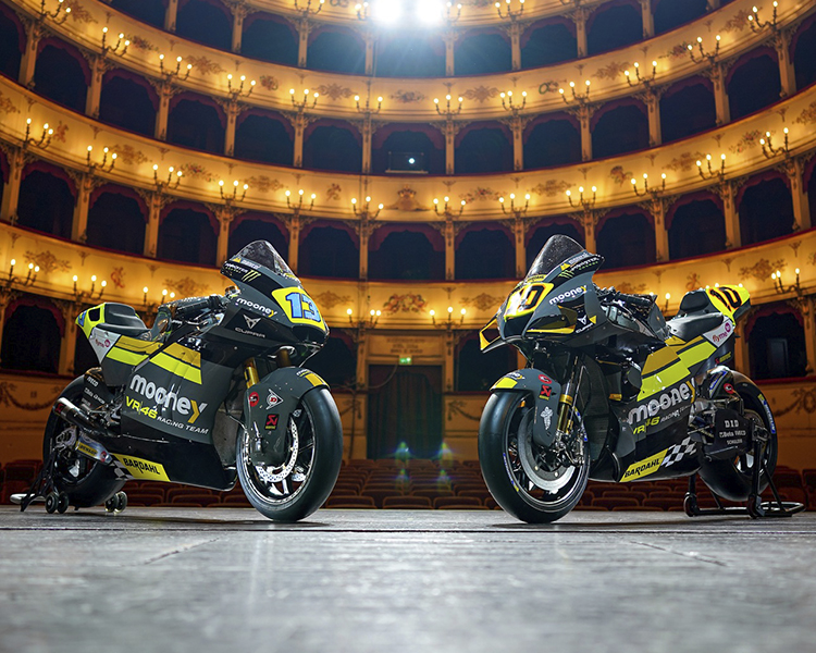 Mooney VR46 Racing revela as máquinas para 2022!