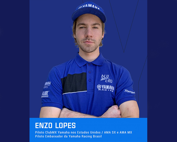 Yamaha Racing Brasil anuncia Enzo Lopes como novo piloto do time azul!