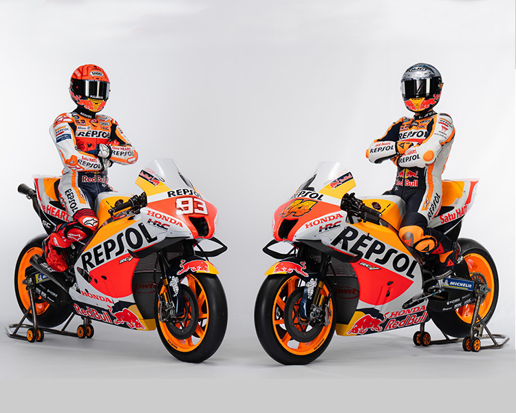 Repsol Honda Team revela os modelos de 2022 para o MotoGP!